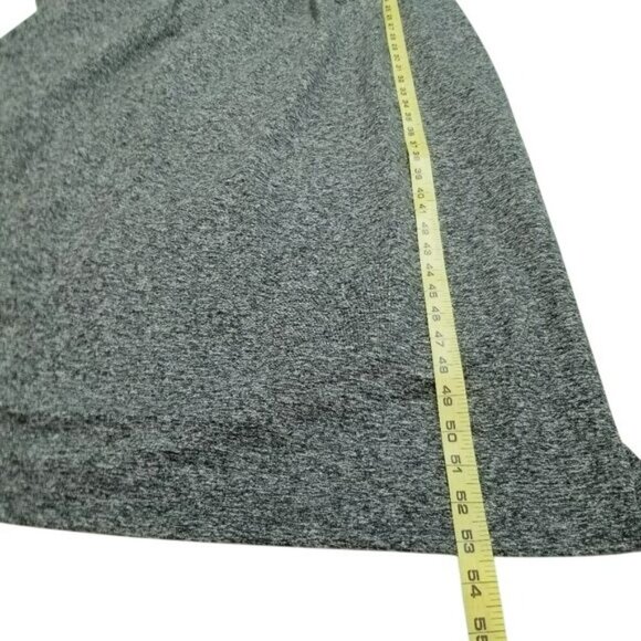 Ambernoon II Gray Long Sleeve Maxi Dress With Zipper Front Elastic Waist Medium - Picture 2 of 8